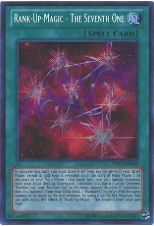 Rank-Up-Magic - The Seventh One - PRIO-EN058 - Secret Rare