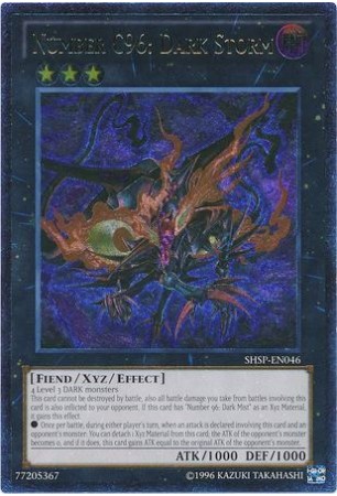 Number C96: Dark Storm - SHSP-EN046 - Ultimate Rare