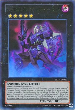 Crimson Knight Vampire Bram - SHSP-EN054 - Ultra Rare