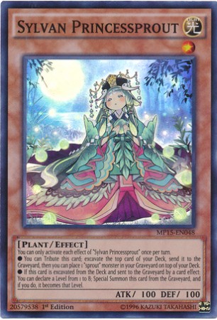 Sylvan Princessprout - MP15-EN048 - Super Rare