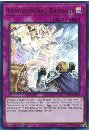 Dimensional Barrier - DUDE-EN048 - Ultra Rare