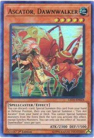 Ascator, Dawnwalker - LED5-EN024 - Ultra Rare