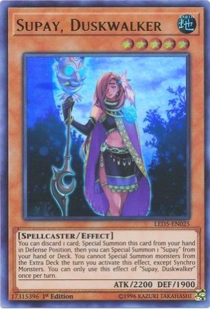 Supay, Duskwalker - LED5-EN025 - Ultra Rare