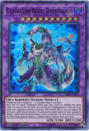 Gladiator Beast Domitianus - CHIM-EN033 - Super Rare