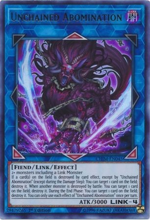 Unchained Abomination - CHIM-EN045 - Ultra Rare