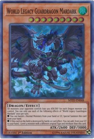 World Legacy Guardragon Mardark - MYFI-EN048 - Super Rare