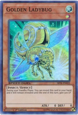 Golden Ladybug - SBTK-EN022 - Super Rare