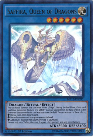 Saffira, Queen of Dragons - MP15-EN095 - Ultra Rare