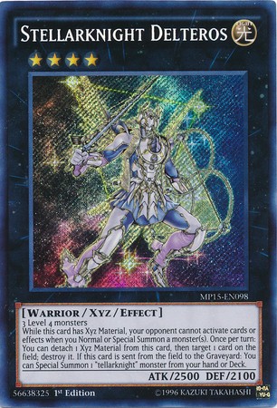 Stellarknight Delteros - MP15-EN098 - Secret Rare