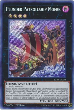 Plunder Patrollship Moerk - IGAS-EN088 - Secret Rare