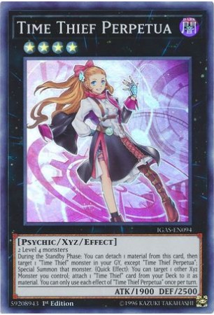 Time Thief Perpetua - IGAS-EN094 - Super Rare