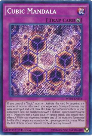 Cubic Mandala - MVP1-ENS44 - Secret Rare