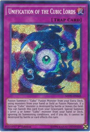 Unification of the Cubic Lords - MVP1-ENS45 - Secret Rare