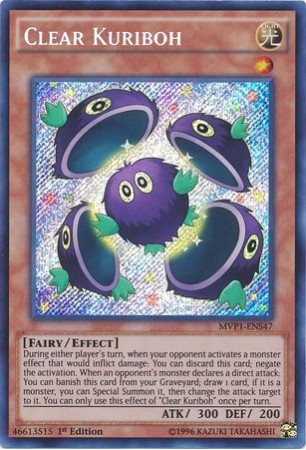 Clear Kuriboh - MVP1-ENS47 - Secret Rare