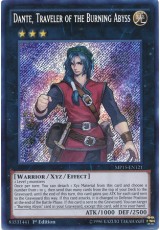 Dante, Traveler of the Burning Abyss - MP15-EN121 - Secret Rare