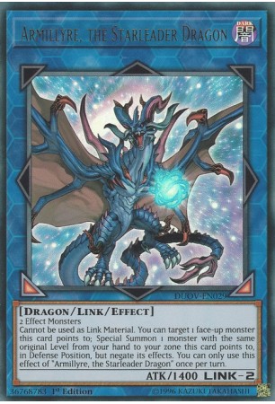 Armillyre, The Starleader Dragon - DUOV-EN029 - Ultra Rare - Duelshop