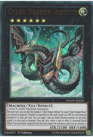 Cyber Dragon Infinity - DUOV-EN059 - Ultra Rare