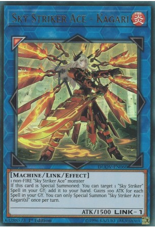 Sky Striker Ace - Kagari - DUOV-EN060 - Ultra Rare