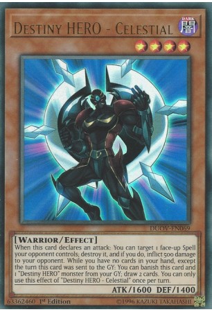 Destiny HERO - Celestial - DUOV-EN069 - Ultra Rare