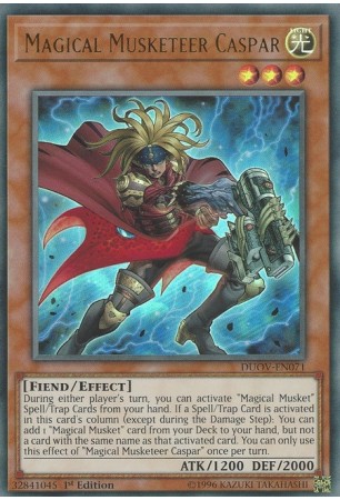 Magical Musketeer Caspar - DUOV-EN071 - Ultra Rare