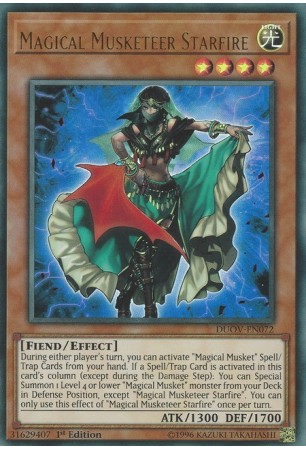 Magical Musketeer Starfire - DUOV-EN072 - Ultra Rare