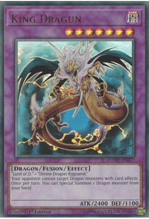 King Dragun - DUOV-EN077 - Ultra Rare