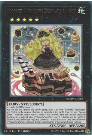 Madolche Puddingcess Chocolat-a-la-Mode - DUOV-EN082 - Ultra Rare