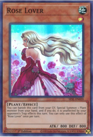 Rose Lover - SESL-EN039 - Super Rare