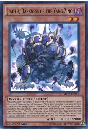 Jiaotu, Darkness of the Yang Zing - MP15-EN151 - Ultra Rare