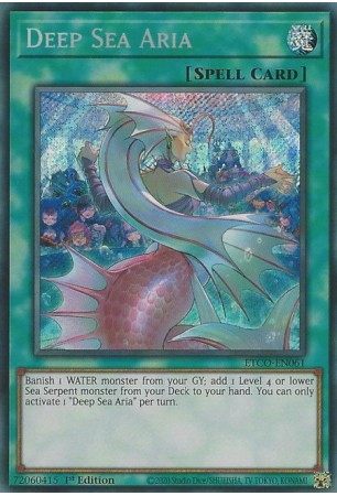 Deep Sea Aria - ETCO-EN061 - Secret Rare