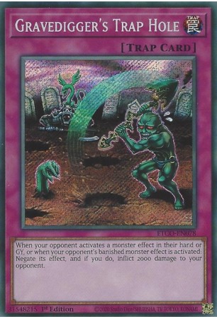 Gravedigger's Trap Hole - ETCO-EN078 - Secret Rare