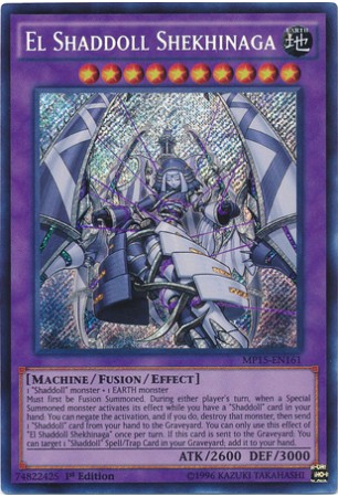 El Shaddoll Shekhinaga - MP15-EN161 - Secret Rare