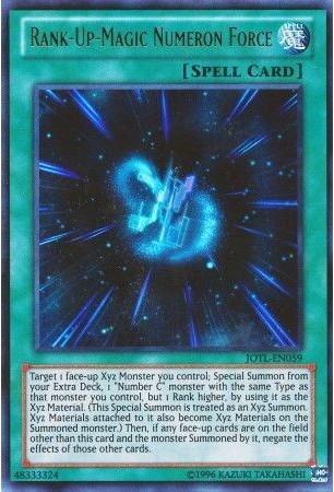 Rank-Up-Magic Numeron Force - JOTL-EN059 - Ultimate Rare