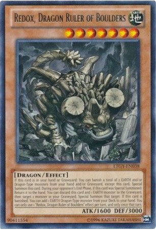 Redox, Dragon Ruler of Boulders - LTGY-EN038 - Rare