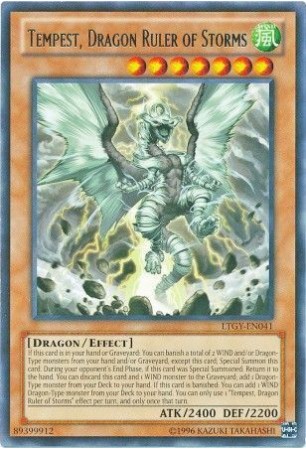 Tempest, Dragon Ruler of Storms - LTGY-EN041 - Rare