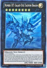 Number 107: Galaxy-Eyes Tachyon Dragon - LTGY-EN044 - Ghost Rare