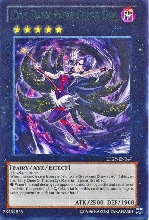 CXyz Dark Fairy Cheer Girl - LTGY-EN047 - Rare