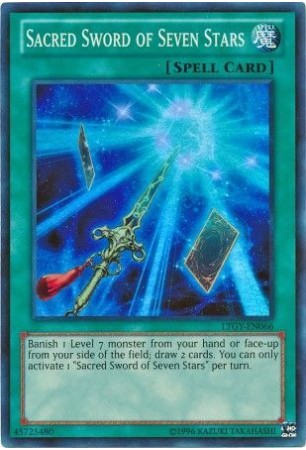 Sacred Sword of Seven Stars - LTGY-EN066 - Super Rare