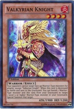 Valkyrian Knight - CBLZ-EN039 - Super Rare