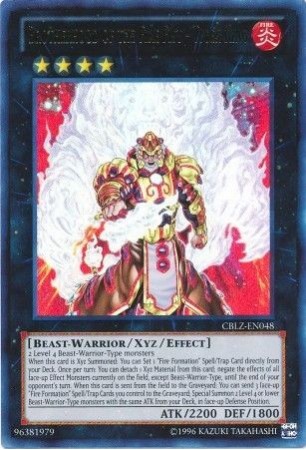 Brotherhood of the Fire Fist - Tiger King - CBLZ-EN048 - Ultra Rare