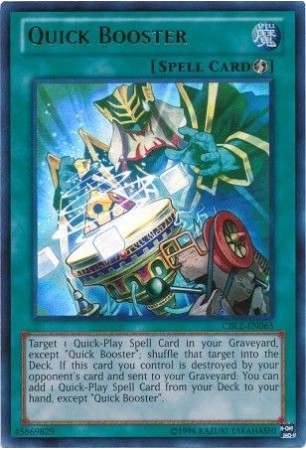 Quick Booster - CBLZ-EN065 - Ultra Rare