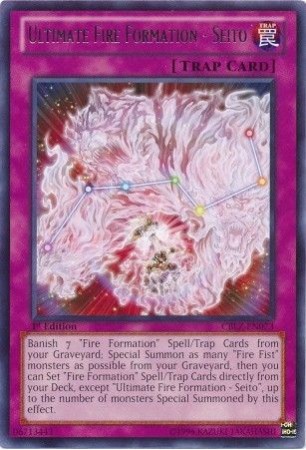 Ultimate Fire Formation - Seito - CBLZ-EN073 - Rare