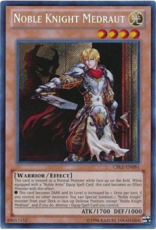 Noble Knight Medraut - CBLZ-EN081 - Secret Rare