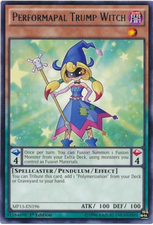 Performapal Trump Witch - MP15-EN196 - Rare