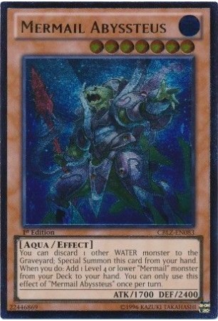 Mermail Abyssteus - CBLZ-EN083 - Ultimate Rare