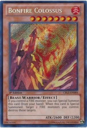 Bonfire Colossus - CBLZ-EN084 - Secret Rare