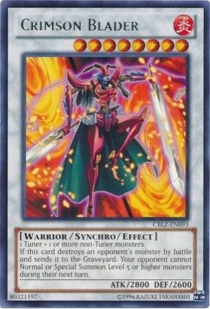 Crimson Blader - CBLZ-EN093 - Rare