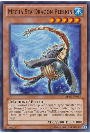 Mecha Sea Dragon Plesion - ABYR-EN033 - Common