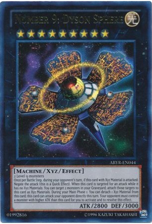 Number 9: Dyson Sphere - ABYR-EN044 - Ultra Rare