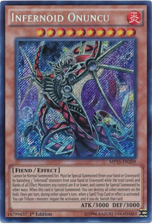 Infernoid Onuncu - MP15-EN209 - Secret Rare